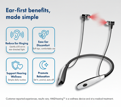 HMZHearing™ — Red Light Therapy For Hearing Restoration