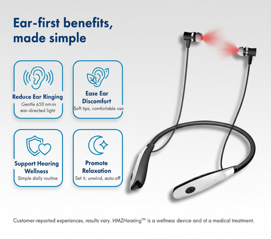 HMZHearing™ — Red Light Therapy For Hearing Restoration