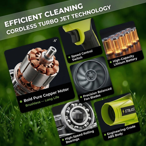 JetBlast™ -Cordless Turbo Jet Blower