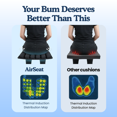 AirSeat™ Dynamic Air-Cell Cushion for Tailbone Pain Relief