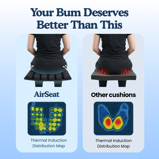 AirSeat™ Dynamic Air-Cell Cushion for Tailbone Pain Relief