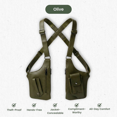 VaultBag™ - Premium Leather Shoulder Bag