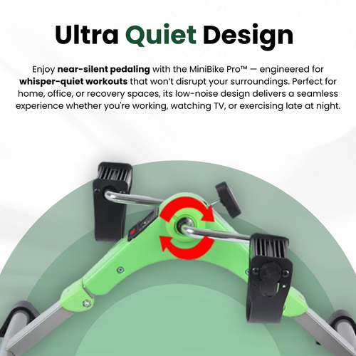 MiniBike Pro™ - Daily Cycling Exerciser to Maintain Recovery and Mobility