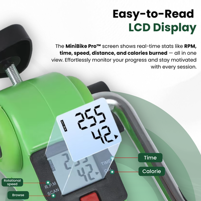 MiniBike Pro™ - Daily Cycling Exerciser to Maintain Recovery and Mobility