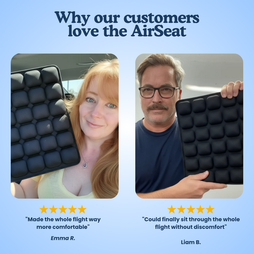 AirSeat™ Dynamic Air-Cell Cushion for Tailbone Pain Relief