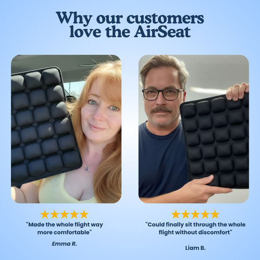 AirSeat™ Dynamic Air-Cell Cushion for Tailbone Pain Relief