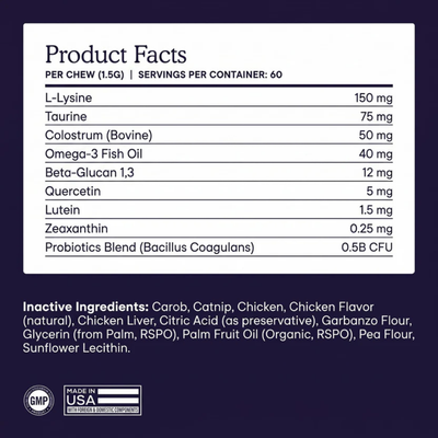 Aurvela™ Immune & Eye Support Chews