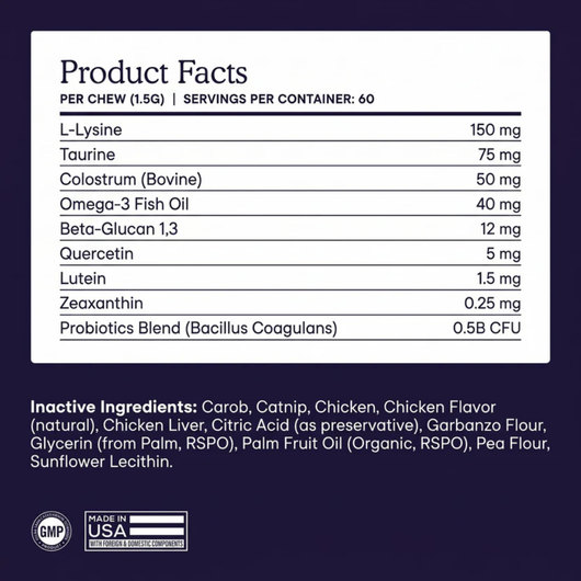 Aurvela™ Immune & Eye Support Chews