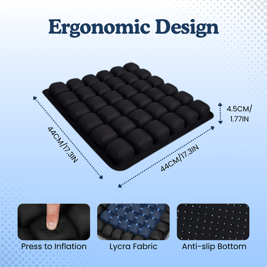 AirSeat™ Dynamic Air-Cell Cushion for Tailbone Pain Relief