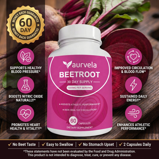 Aurvela™ Beetroot Capsules