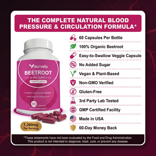 Aurvela™ Beetroot Capsules