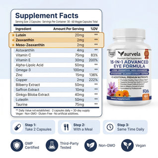 Aurvela™ 15 in 1 Advanced Eye Formula