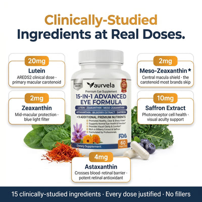Aurvela™ 15 in 1 Advanced Eye Formula