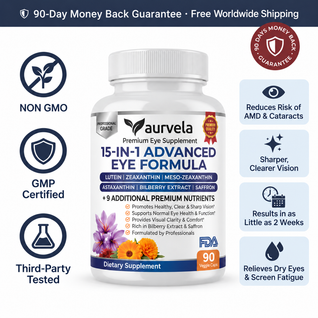 Aurvela™ 15 in 1 Advanced Eye Formula