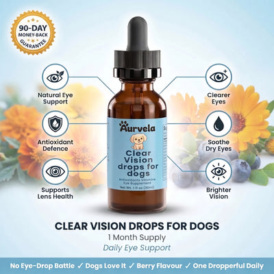 Aurvela™- Clear Vision Drops for Dogs