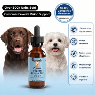 Aurvela™- Clear Vision Drops for Dogs