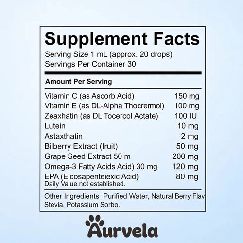 Aurvela™- Clear Vision Drops for Dogs