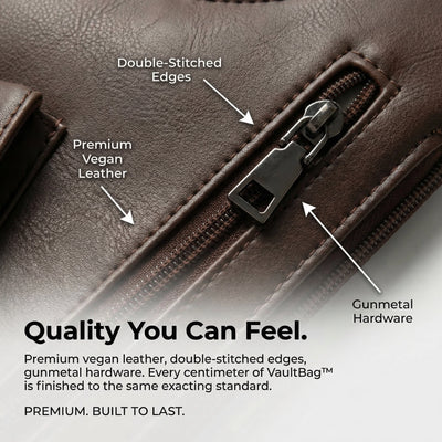 VaultBag™ - Premium Leather Shoulder Bag