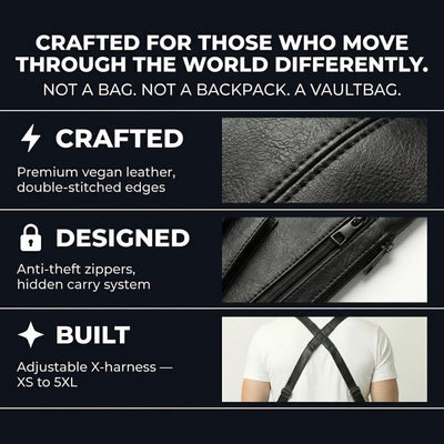 VaultBag™ - Premium Leather Shoulder Bag