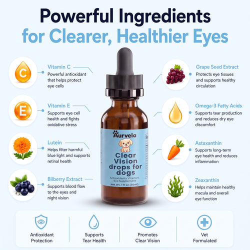 Aurvela™ Clear Vision Drops for Dogs