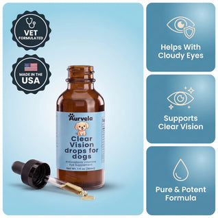 Aurvela™-Clear Vision Drops for Dogs